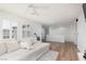 Upstairs den features a large couch and plenty of room at 12346 Valley Chase Ave, Las Vegas, NV 89138