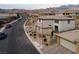 Street view of a modern two-story home with desert landscaping at 12346 Valley Chase Ave, Las Vegas, NV 89138