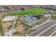 Community park featuring a basketball court, sand volleyball court and playground at 1606 Wild Grain Ave, North Las Vegas, NV 89086