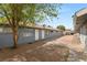 Multi-Gathering unit with brick walkway between units and low maintenance landscaping at 2424 Statz St, North Las Vegas, NV 89030