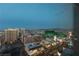 View of Las Vegas city lights at dusk at 3722 Las Vegas Blvd # 2904, Las Vegas, NV 89158