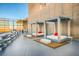 Stylish rooftop lounge area with private cabanas and comfortable seating at 3722 Las Vegas Blvd # 2904, Las Vegas, NV 89158