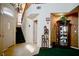 Inviting foyer features tile floors and staircase leading to the second floor at 3916 Broad Meadow Ct, Las Vegas, NV 89129