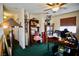 Spacious loft with built-in bookcases, bright lighting, and a comfortable work/study area at 3916 Broad Meadow Ct, Las Vegas, NV 89129