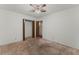 Simple bedroom featuring closet space and neutral colored carpet at 420 Altamira Rd, Las Vegas, NV 89145