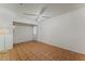 Spacious bedroom featuring a ceiling fan and neutral walls at 420 Altamira Rd, Las Vegas, NV 89145