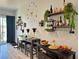 Stylish bar area complete with wine rack, stemware storage, and decorative accents at 5518 Stormy Night Ct, Las Vegas, NV 89120
