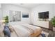 Serene primary bedroom with natural light and a contemporary aesthetic at 600 N Carriage Hill Dr # 2174, Las Vegas, NV 89138