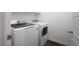 Convenient laundry room with modern washer and dryer at 600 N Carriage Hill Dr # 2174, Las Vegas, NV 89138