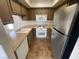 Functional kitchen featuring stainless steel appliances, granite countertops, and ample cabinet space at 601 Cabrillo Cir # 970, Henderson, NV 89015