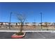 The community's outdoor basketball court, a great place for staying active and socializing with neighbors at 7022 Judith River St, North Las Vegas, NV 89084