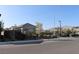 The community pool features a covered entrance and well maintained shrubbery surrounding the pool's perimeter fence at 7022 Judith River St, North Las Vegas, NV 89084