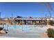 A colorful playground with interactive water features designed for enjoyment and active play at 7022 Judith River St, North Las Vegas, NV 89084
