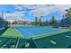 Enjoy a match on this beautiful community tennis court with professional surfacing and lighting at 7741 Fruit Dove St, North Las Vegas, NV 89084