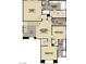 Upper-level floor plan includes an owner's suite, bedrooms, baths, and a loft area, displaying a well-designed layout at 9807 Sage Canyon St, Las Vegas, NV 89178