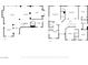 Detailed floor plan showcasing the layout of the home, highlighting room sizes and overall structure at 9967 Pipestone St, Las Vegas, NV 89141