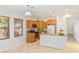 Bright kitchen featuring wood cabinets, modern appliances, and a functional layout, designed for cooking and gathering at 1077 Lemongrass Ct, Henderson, NV 89002