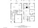 Detailed floor plan showcasing the layout of this 2330 sq ft home, including room dimensions and features at 12453 Foxtail Run Ave, Las Vegas, NV 89138