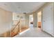 Hallway view of upstairs landing with access to bedroom and bathroom at 2265 Stone Breeze Ave, North Las Vegas, NV 89031