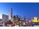 Stunning nighttime view of the vibrant Las Vegas skyline and architecture at 3750 Las Vegas Blvd # 3510, Las Vegas, NV 89158