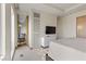 Serene bedroom with a sitting area, a TV, and soft, neutral tones at 3750 Las Vegas Blvd # 3510, Las Vegas, NV 89158