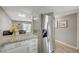 Open concept kitchen with stainless steel appliances at 3823 S Maryland Pkwy # T8, Las Vegas, NV 89119