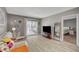 Living room with sliding glass doors at 3823 S Maryland Pkwy # T8, Las Vegas, NV 89119