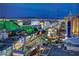 Striking night view of the vibrant city skyline illuminated with dazzling lights and iconic landmarks at 3823 S Maryland Pkwy # T8, Las Vegas, NV 89119