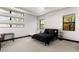 Well-lit bedroom with a large windows and modern decor at 39 Coralwood Dr, Las Vegas, NV 89135
