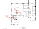 Detailed floor plan showcasing layout with bedrooms, bathrooms, sitting rooms and closet spaces at 39 Coralwood Dr, Las Vegas, NV 89135