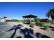 Community park with shade structure and landscaping at 516 Sellers Pl, Henderson, NV 89011