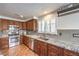 Updated kitchen with stainless steel appliances, granite countertops, and stylish backsplash; bright and functional at 6129 Flaming Arrow Rd, North Las Vegas, NV 89031