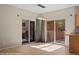 Sunlit dining area with sliding doors, ideal for indoor-outdoor living and entertaining at 730 Hardy Way # A, Mesquite, NV 89027
