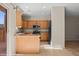 Modern kitchen features stainless steel appliances and sleek countertops, ready for cooking adventures at 730 Hardy Way # A, Mesquite, NV 89027