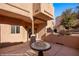 Spacious patio showcasing unique outdoor space and architecture at 730 Hardy Way # A, Mesquite, NV 89027
