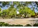 Community basketball court with well maintained court lines and landscaping at 7649 Calico Fields St, Las Vegas, NV 89149