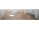 Bedroom with neutral carpet, base molding, and a clean, minimalist aesthetic at 7649 Calico Fields St, Las Vegas, NV 89149
