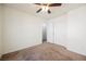 Bedroom featuring closet and light filled area with neutral walls and carpet at 7649 Calico Fields St, Las Vegas, NV 89149