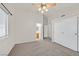 This bedroom leads to the bathroom and closet at 8472 W Gilmore Ave, Las Vegas, NV 89129