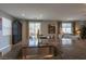Spacious kitchen island features a sink and offers ample counter space, perfect for entertaining at 9160 Lynea Ct, Las Vegas, NV 89178