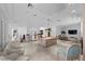 Expansive game room featuring a pool table, jukebox, and tiled flooring at 10 Innisbrook Ave, Las Vegas, NV 89113