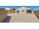 Expansive backyard featuring a gravel area, perfect for landscaping or outdoor activities at 10239 Meandering Dell Ave, Las Vegas, NV 89166