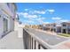 Outdoor balcony view overlooking street and community at 10319 Santero Bay Ct, Las Vegas, NV 89141