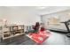 Office space with an office chair, treadmill and modern flooring at 10319 Santero Bay Ct, Las Vegas, NV 89141