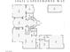 Detailed floor plan showcasing the layout of the home with room dimensions at 10671 Capesthorne Way, Las Vegas, NV 89135