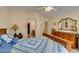 Relaxing bedroom with a queen-sized bed and an en-suite bathroom at 2037 Poppywood Ave, Henderson, NV 89012