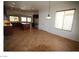 Open dining area with recessed lighting, tile floors, and a view into the kitchen area at 2324 Orangeburg Pl, Henderson, NV 89044