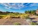 Scenic golf course view featuring lush greenery, sand traps, and rolling hills under a beautiful sky at 25 Luce Del Sole # 3, Henderson, NV 89011