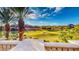 Enjoy the beautiful views of the golf course and mountains from this expansive terrace at 25 Luce Del Sole # 3, Henderson, NV 89011