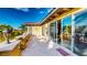 Expansive terrace with multiple access points offers stunning outdoor living space at 25 Luce Del Sole # 3, Henderson, NV 89011